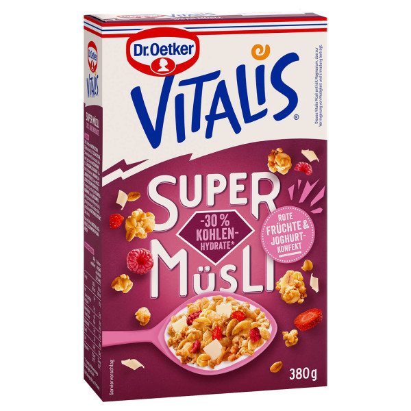 Vitalis SuperMüsli -30% Kohlenhydrate