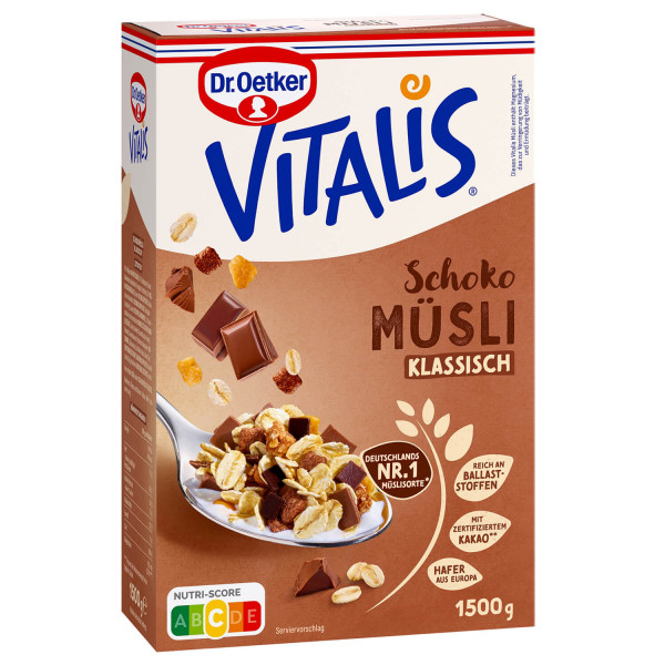 Vitalis Schokomüsli klassisch 1,5 kg