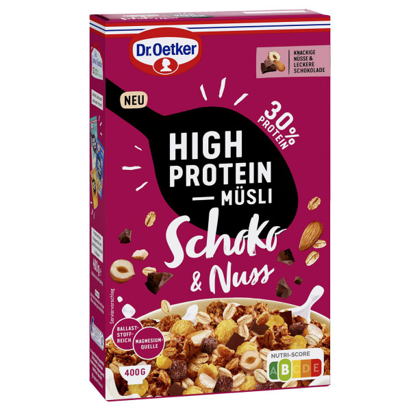 High Protein Müsli Schoko & Nuss