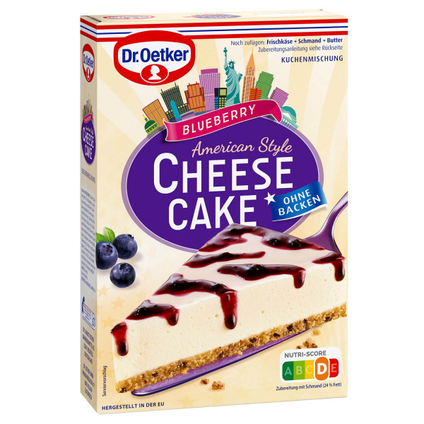 Cheesecake American Style Blueberry