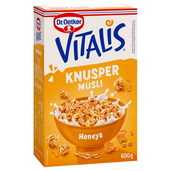 Vitalis Knuspermüsli Honeys 600g