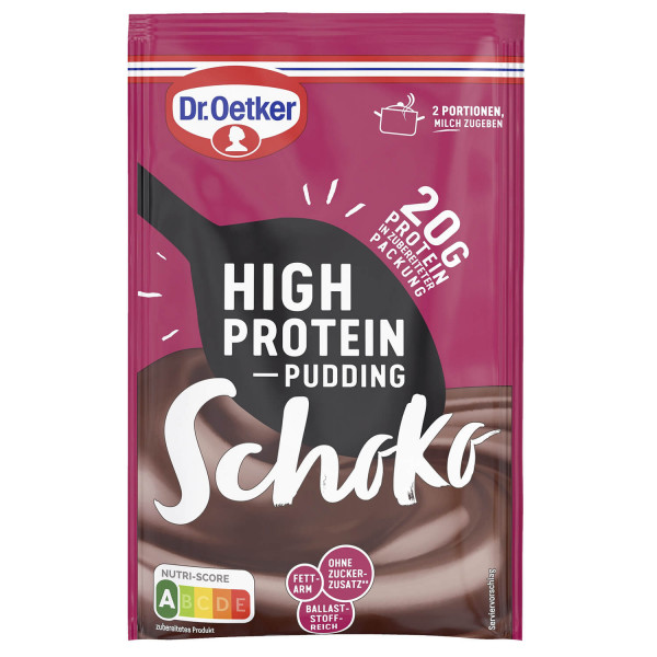 High Protein Pudding-Pulver Schoko