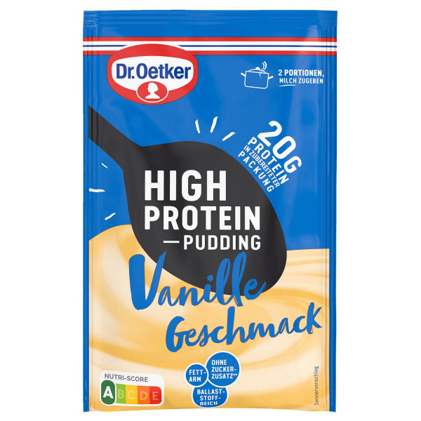 High Protein Pudding-Pulver Vanille Geschmack