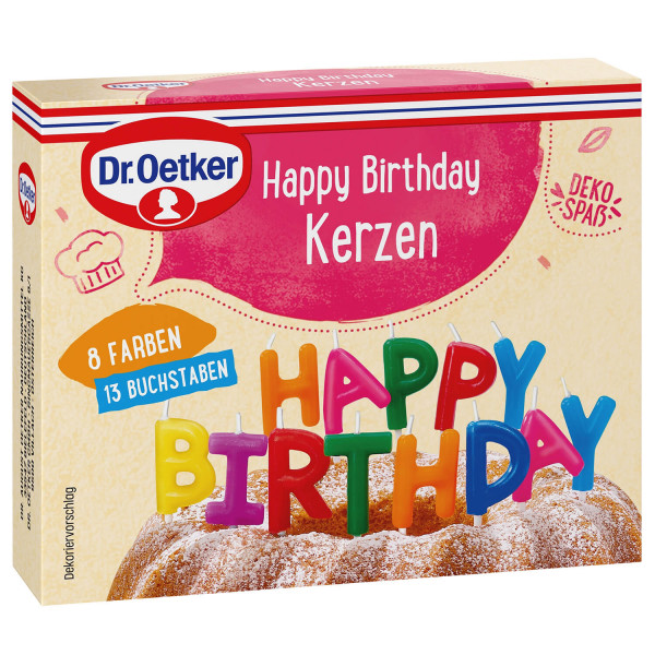 Happy Birthday Kerzen